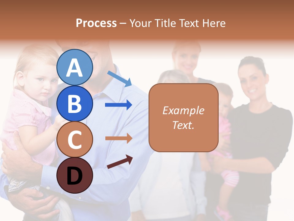 Young Smiling Child PowerPoint Template