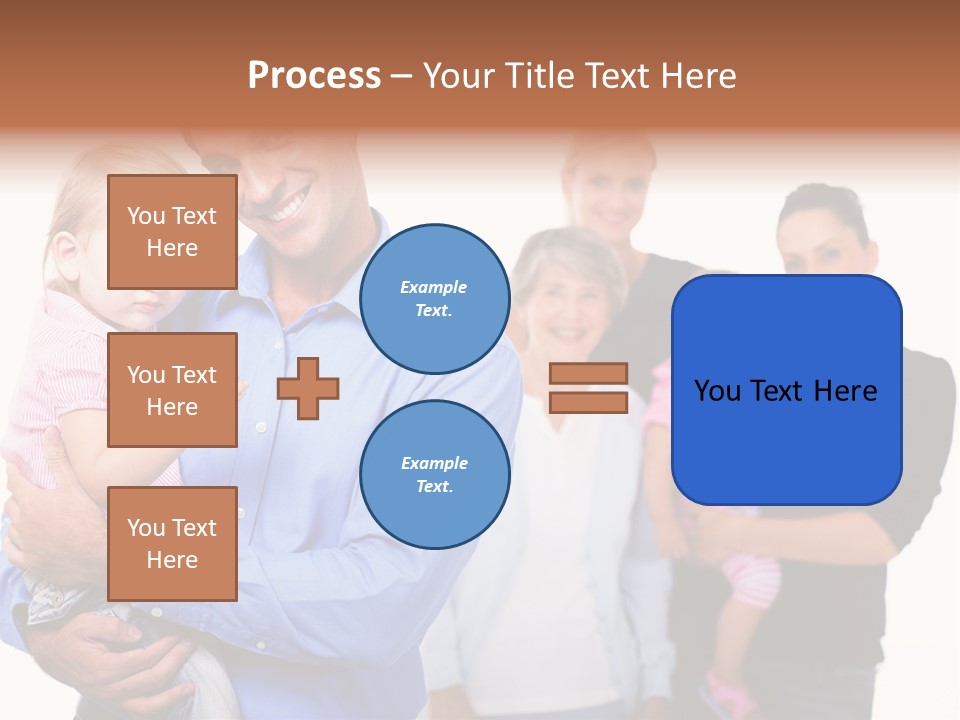 Young Smiling Child PowerPoint Template