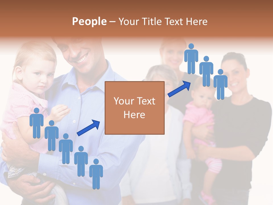 Young Smiling Child PowerPoint Template