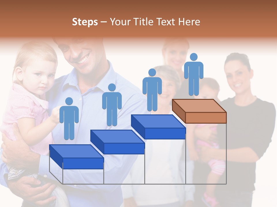 Young Smiling Child PowerPoint Template