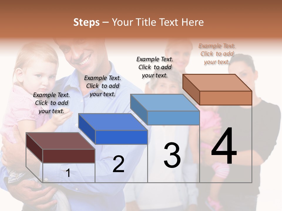 Young Smiling Child PowerPoint Template
