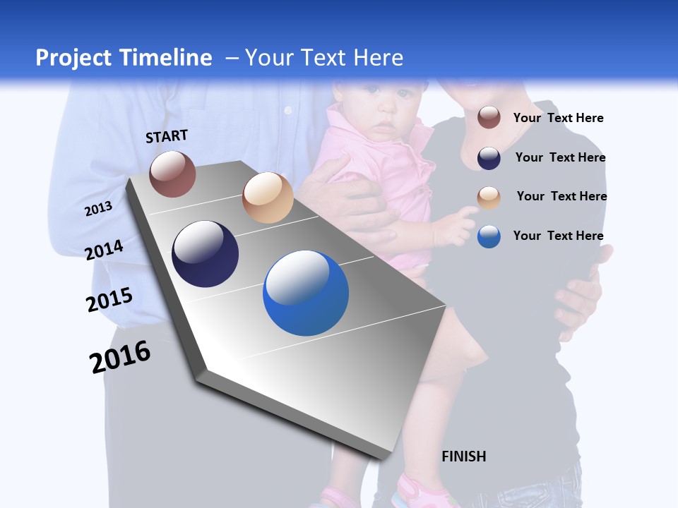 Female Male Joy PowerPoint Template
