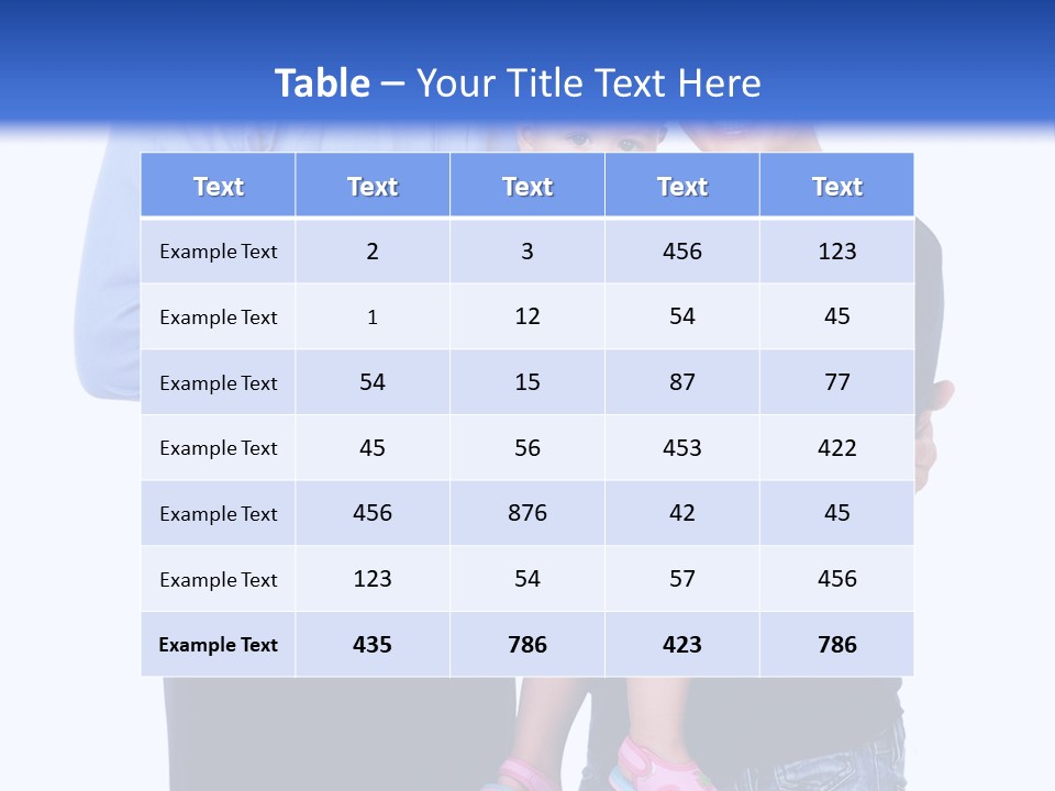 Female Male Joy PowerPoint Template