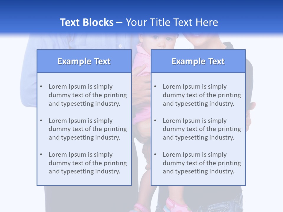 Female Male Joy PowerPoint Template