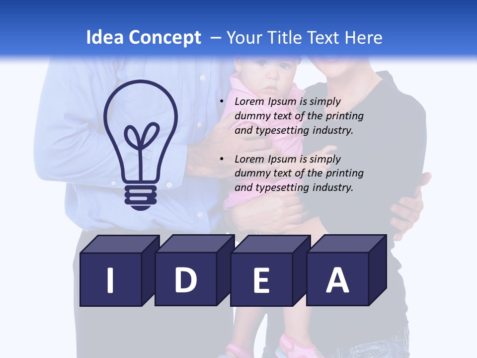 Female Male Joy PowerPoint Template