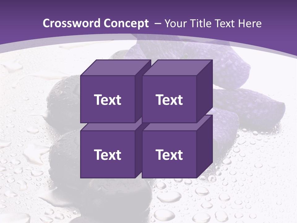 Culture Pebble Black PowerPoint Template