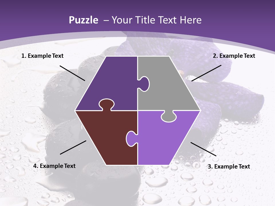 Culture Pebble Black PowerPoint Template