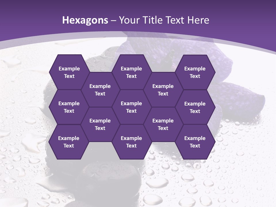 Culture Pebble Black PowerPoint Template