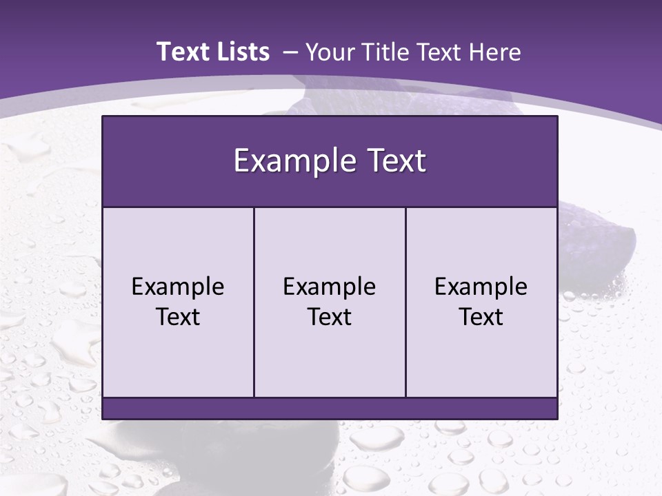 Culture Pebble Black PowerPoint Template