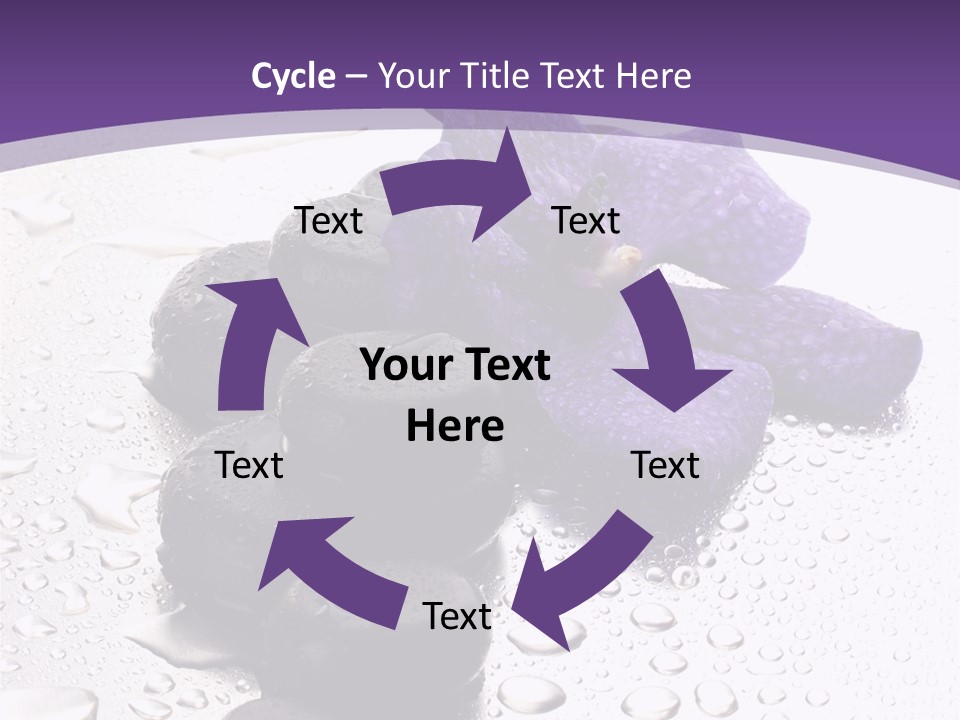 Culture Pebble Black PowerPoint Template