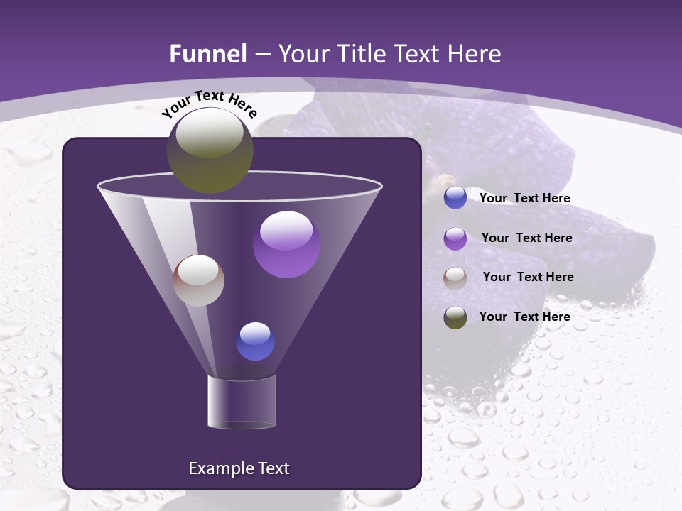 Culture Pebble Black PowerPoint Template