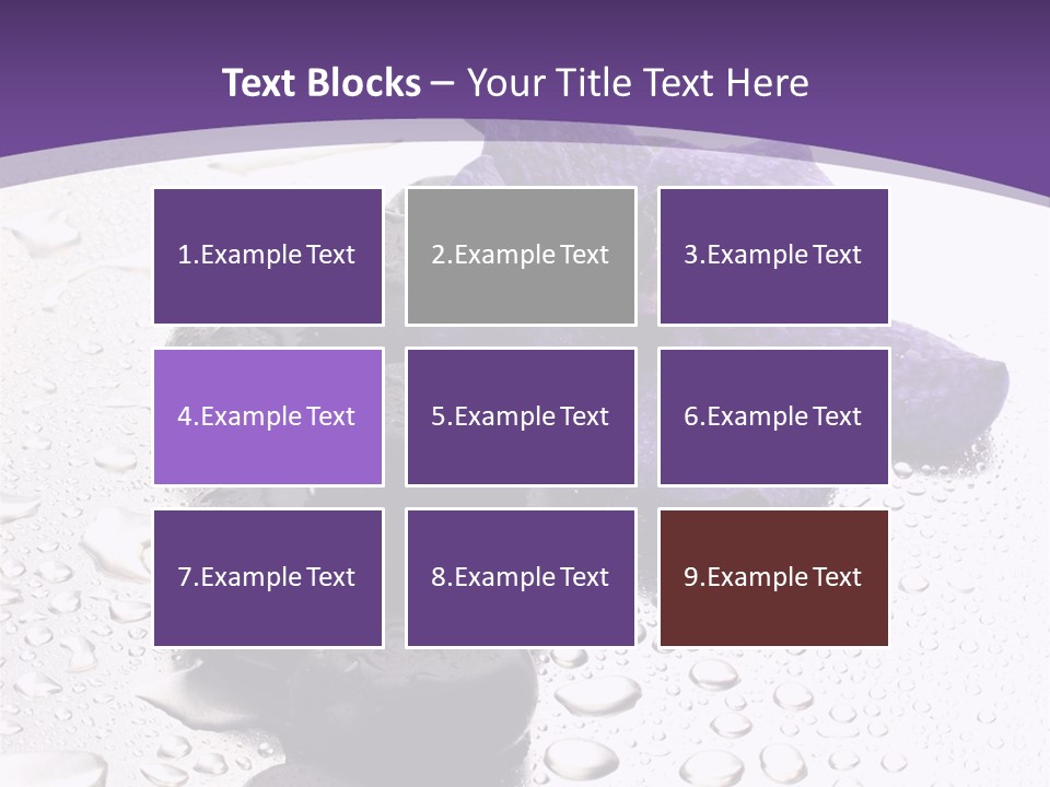 Culture Pebble Black PowerPoint Template