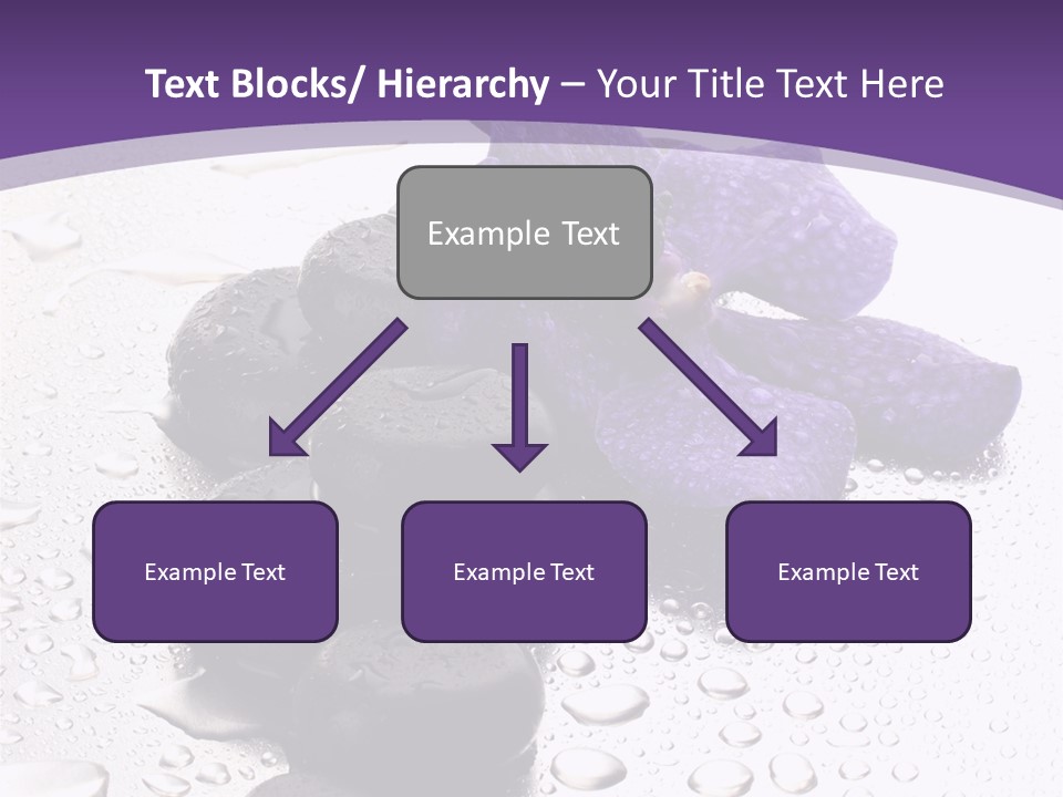 Culture Pebble Black PowerPoint Template