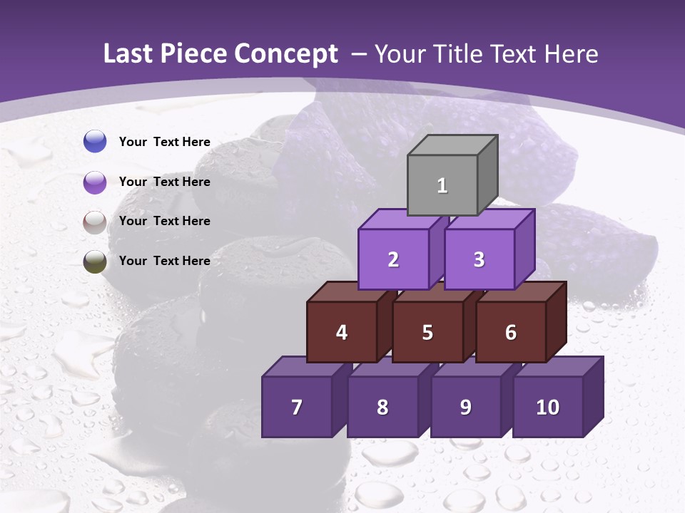 Culture Pebble Black PowerPoint Template