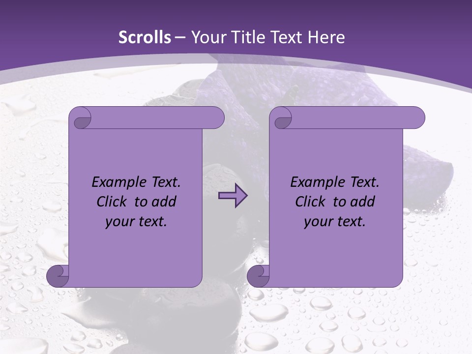 Culture Pebble Black PowerPoint Template