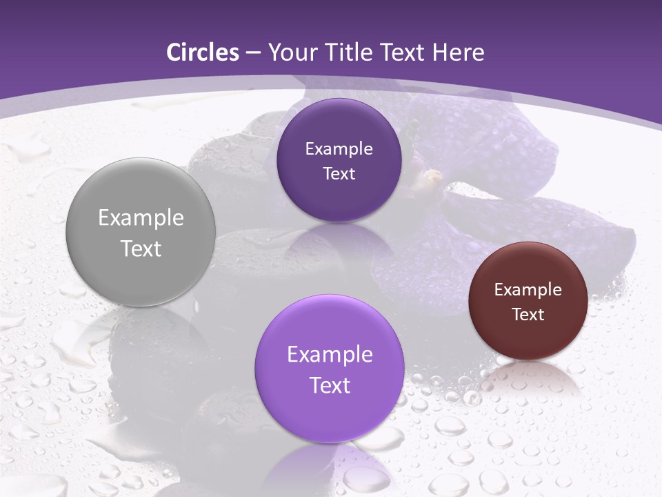 Culture Pebble Black PowerPoint Template