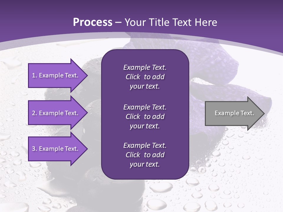 Culture Pebble Black PowerPoint Template
