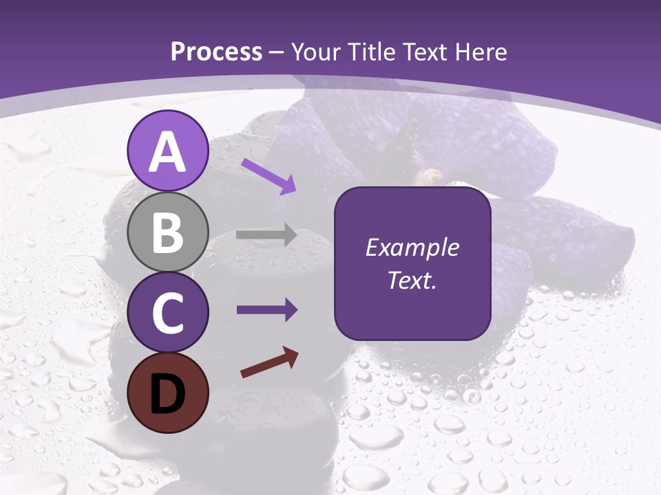 Culture Pebble Black PowerPoint Template