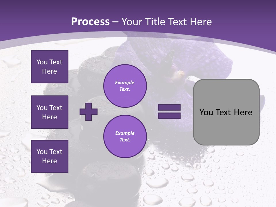 Culture Pebble Black PowerPoint Template