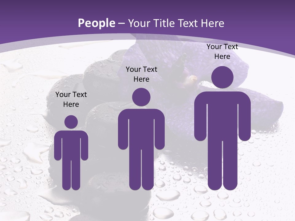 Culture Pebble Black PowerPoint Template