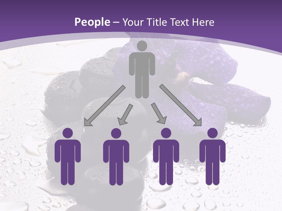 Culture Pebble Black PowerPoint Template