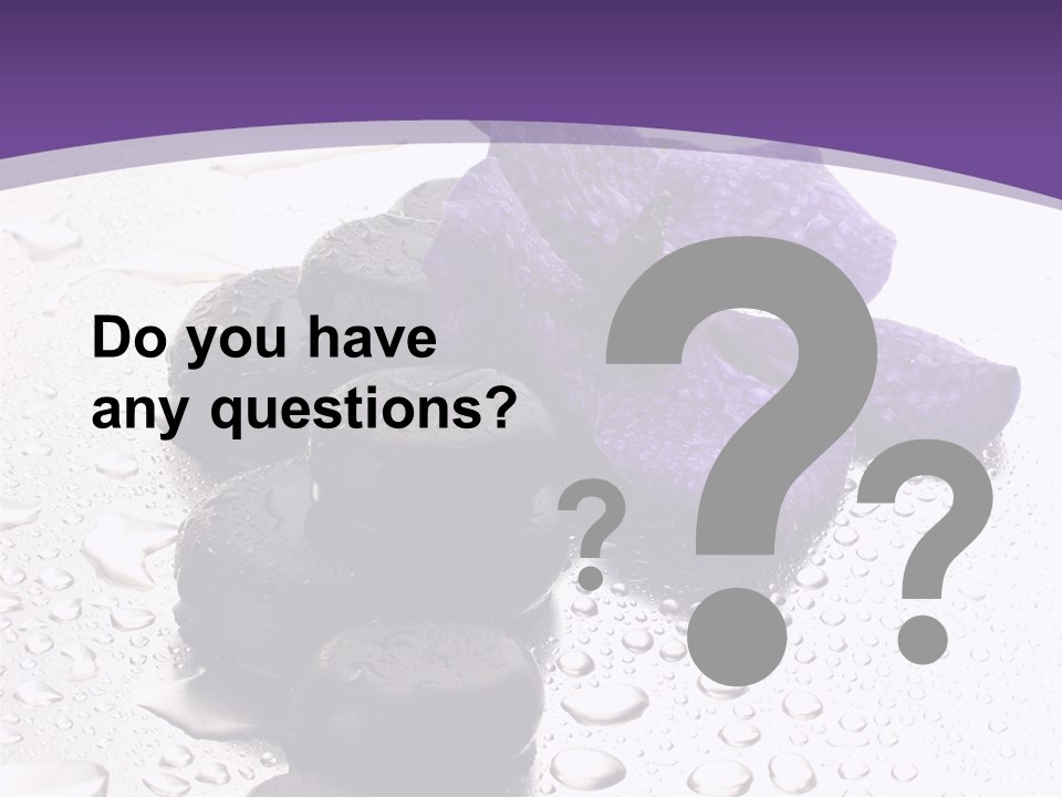 Culture Pebble Black PowerPoint Template