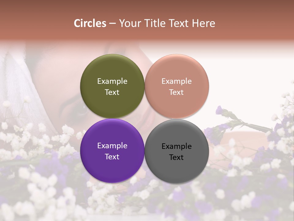 Wellbeing Oil Treatment PowerPoint Template