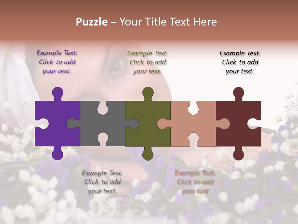 Wellbeing Oil Treatment PowerPoint Template