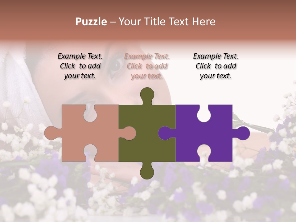 Wellbeing Oil Treatment PowerPoint Template