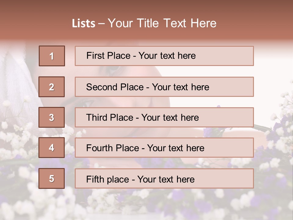 Wellbeing Oil Treatment PowerPoint Template
