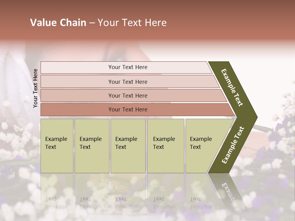 Wellbeing Oil Treatment PowerPoint Template