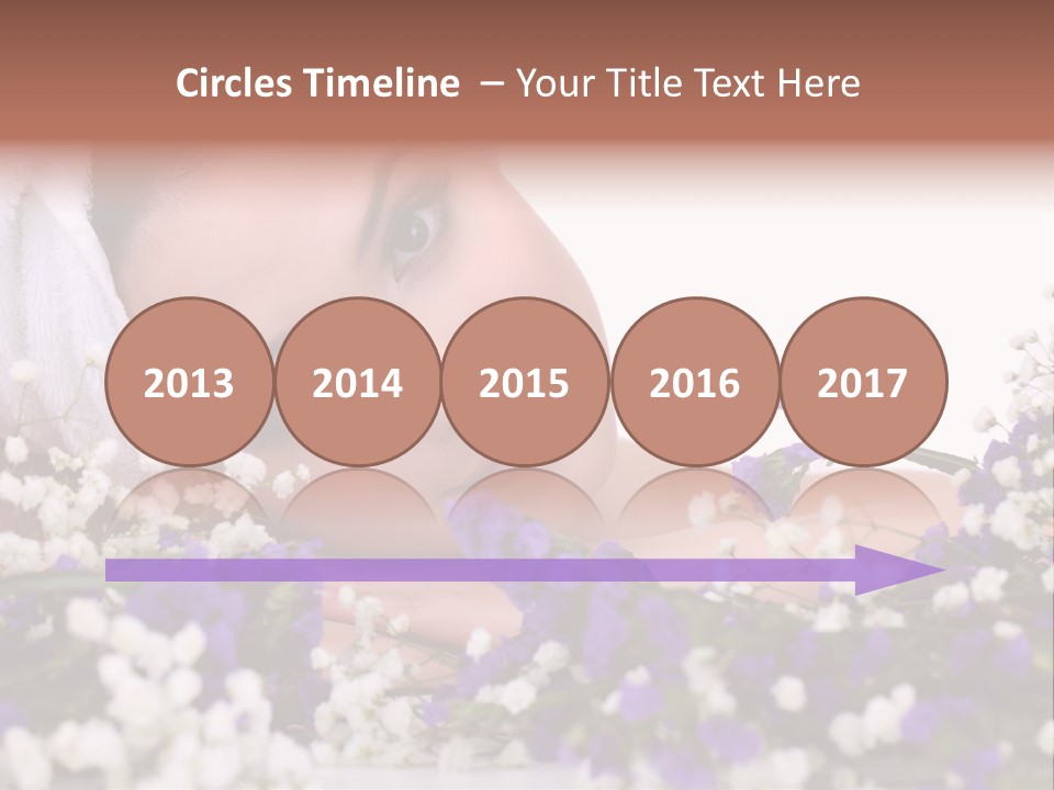 Wellbeing Oil Treatment PowerPoint Template