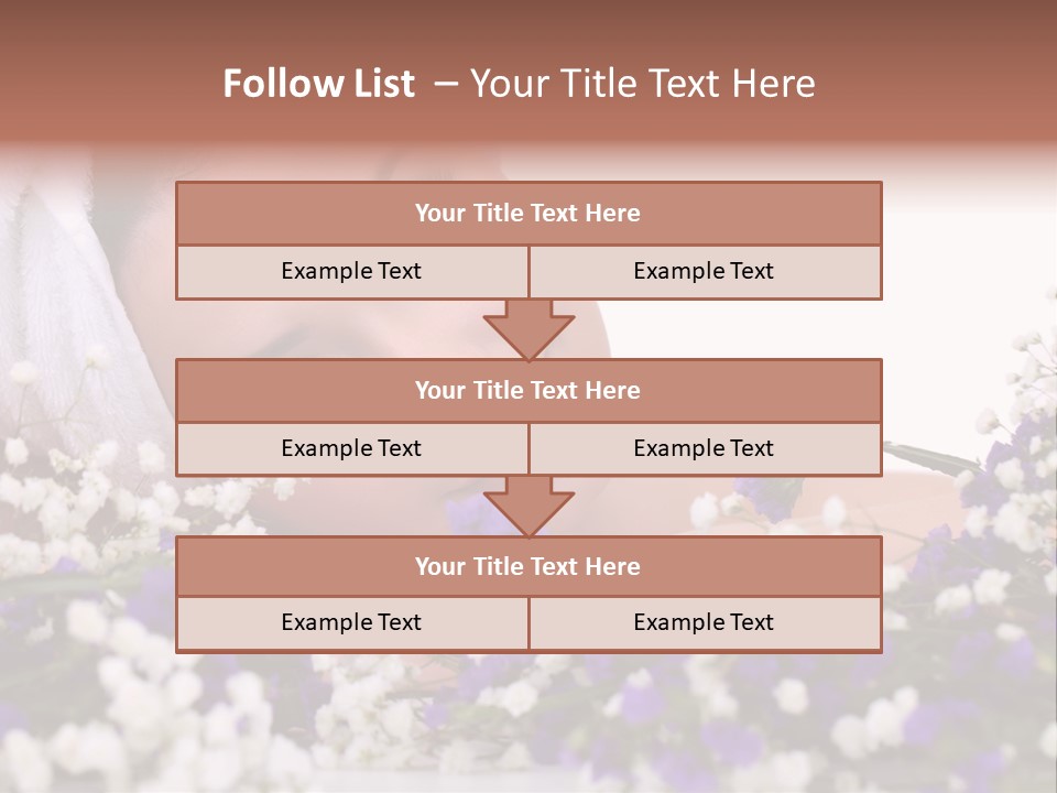 Wellbeing Oil Treatment PowerPoint Template