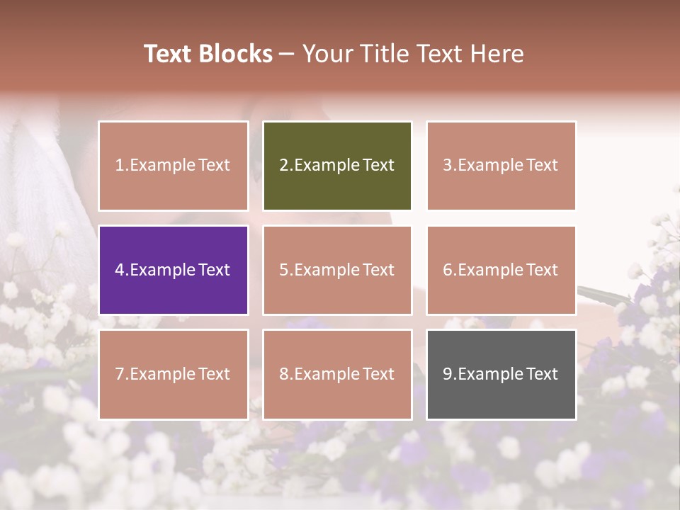 Wellbeing Oil Treatment PowerPoint Template