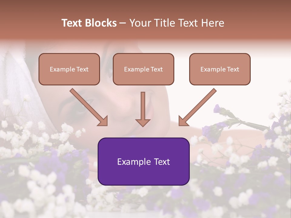 Wellbeing Oil Treatment PowerPoint Template