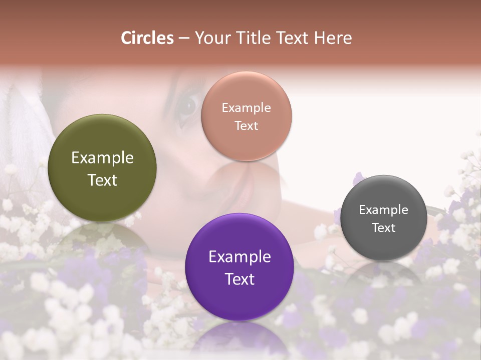 Wellbeing Oil Treatment PowerPoint Template