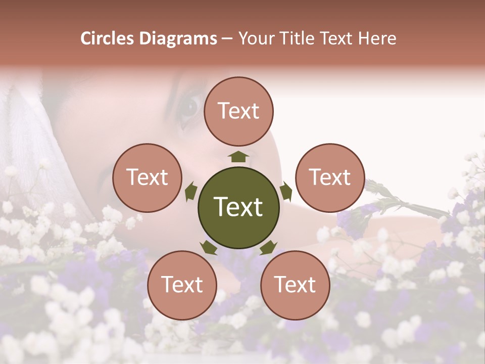 Wellbeing Oil Treatment PowerPoint Template