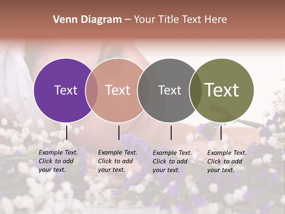 Wellbeing Oil Treatment PowerPoint Template
