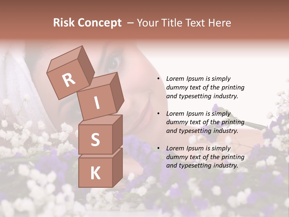 Wellbeing Oil Treatment PowerPoint Template