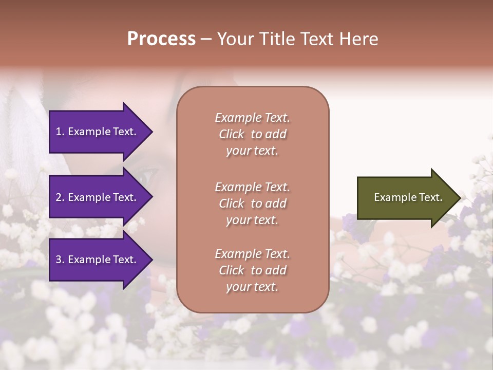 Wellbeing Oil Treatment PowerPoint Template