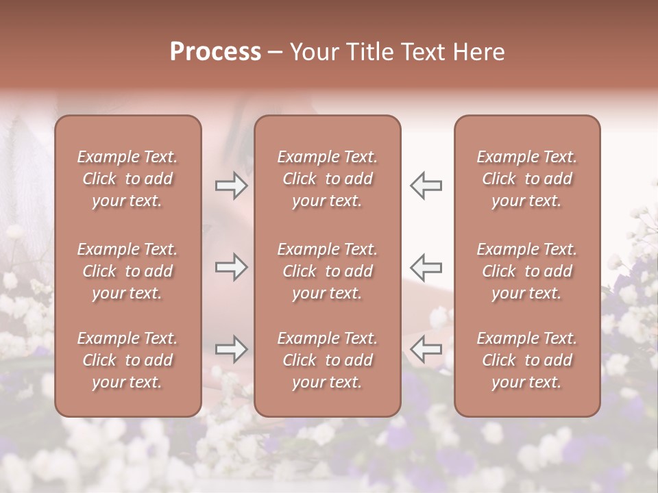 Wellbeing Oil Treatment PowerPoint Template