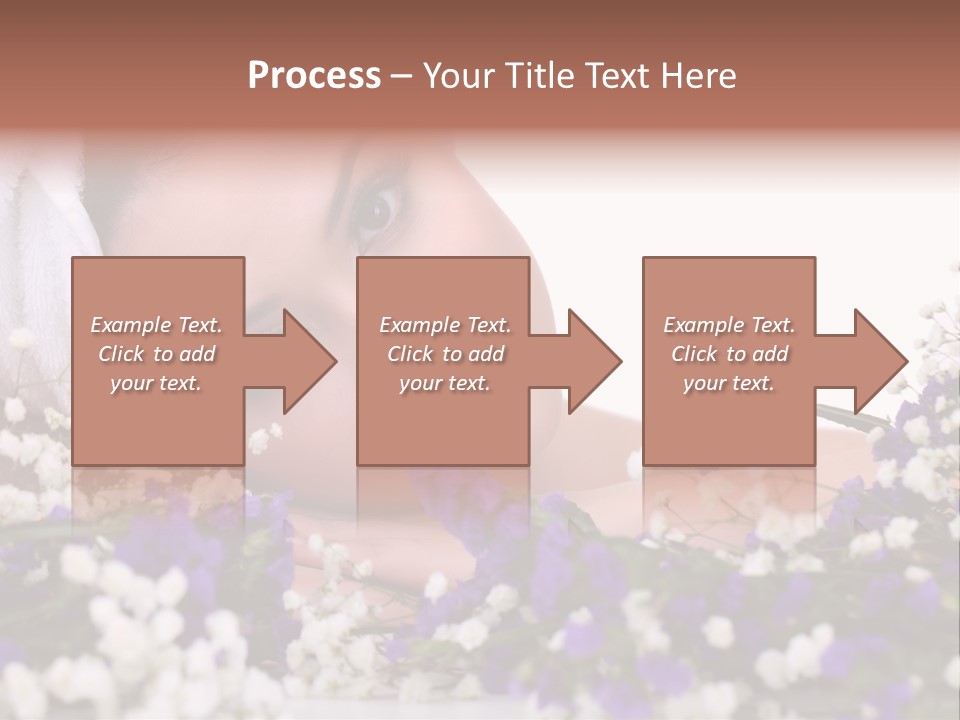 Wellbeing Oil Treatment PowerPoint Template