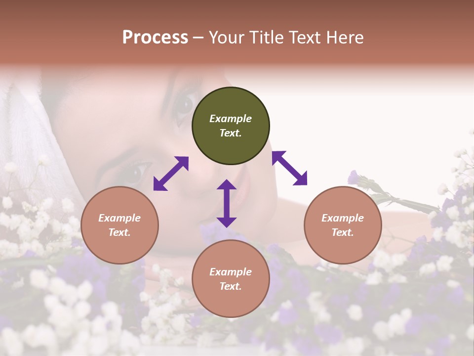 Wellbeing Oil Treatment PowerPoint Template
