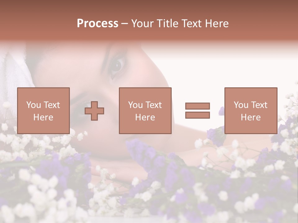Wellbeing Oil Treatment PowerPoint Template