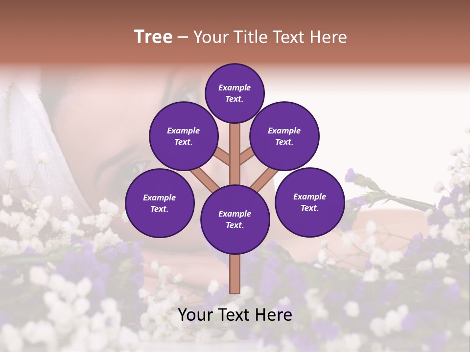 Wellbeing Oil Treatment PowerPoint Template