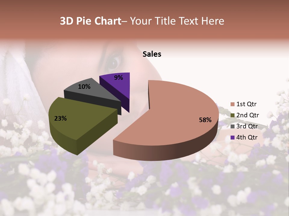 Wellbeing Oil Treatment PowerPoint Template