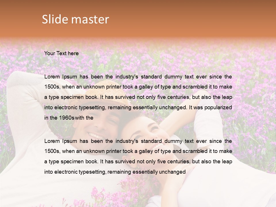 White Relax Fun PowerPoint Template