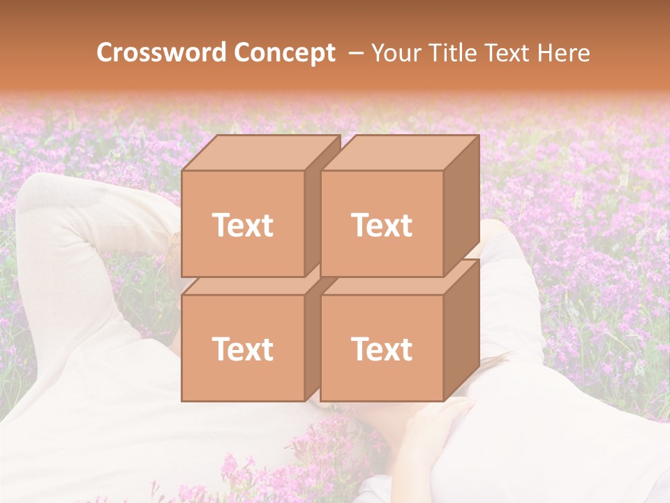 White Relax Fun PowerPoint Template