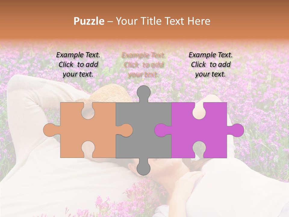 White Relax Fun PowerPoint Template