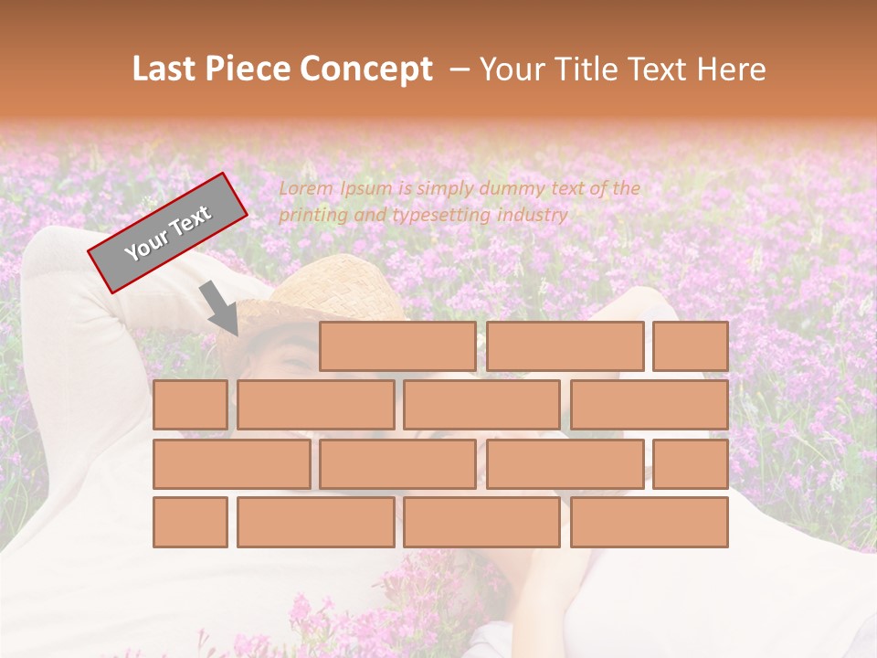 White Relax Fun PowerPoint Template